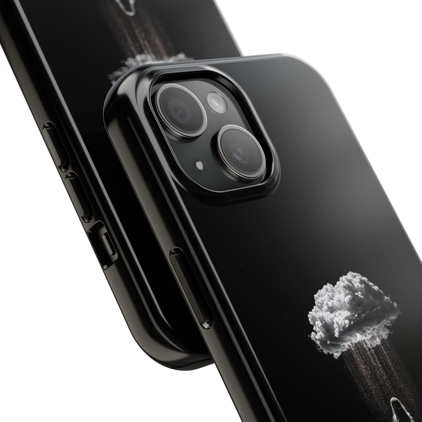 "Standing in the Rain" Phone Case