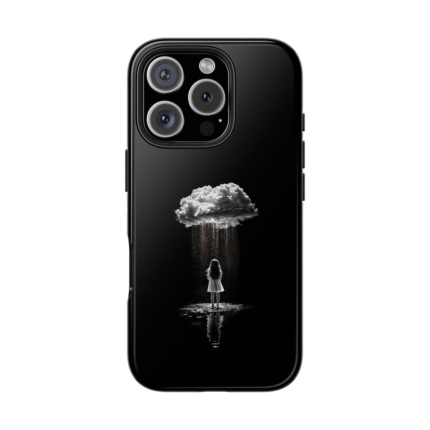"Standing in the Rain" Phone Case