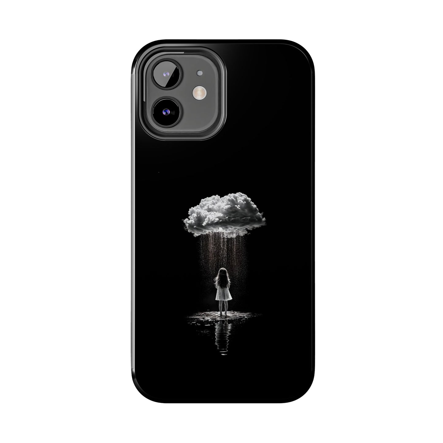 "Standing in the Rain" Phone Case