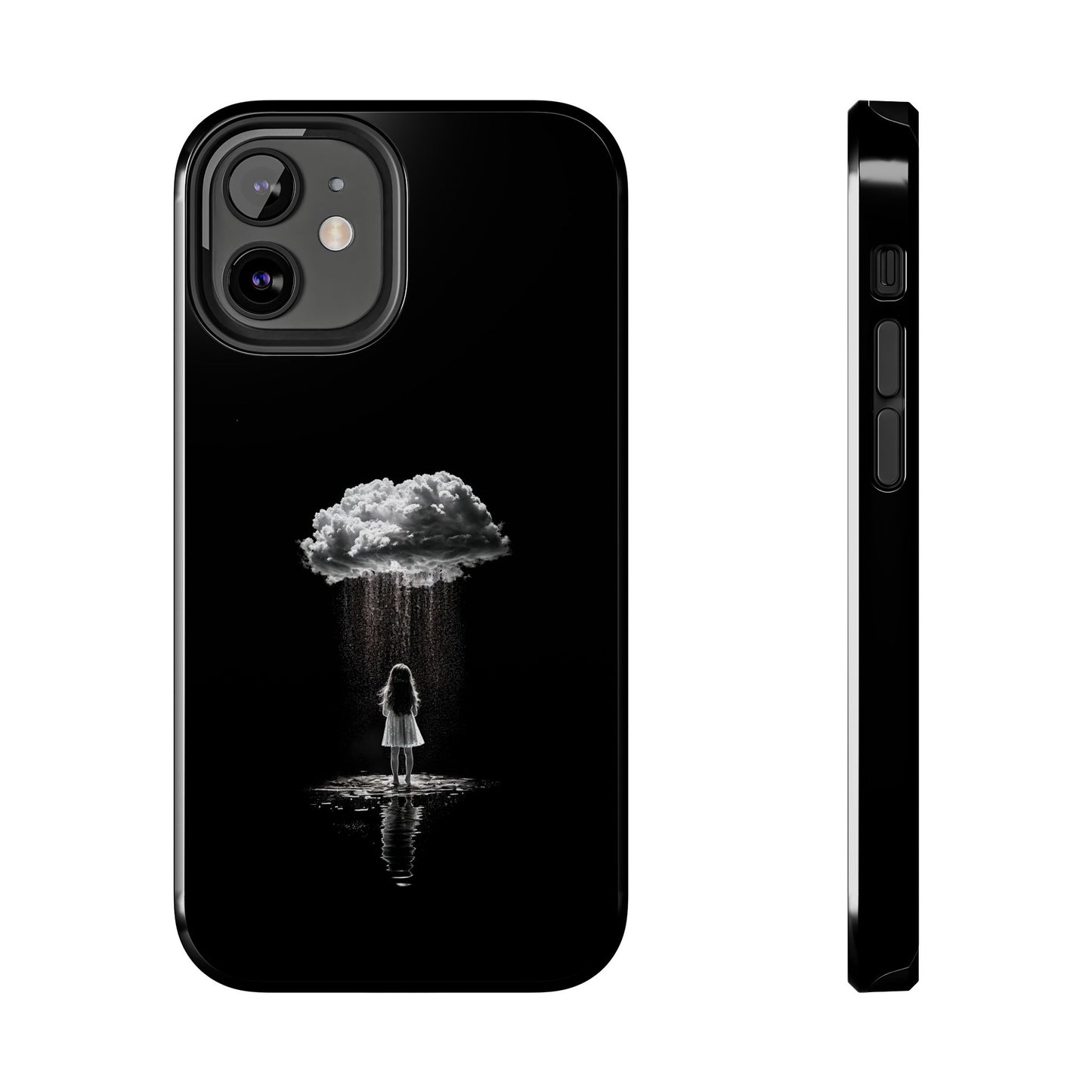 "Standing in the Rain" Phone Case