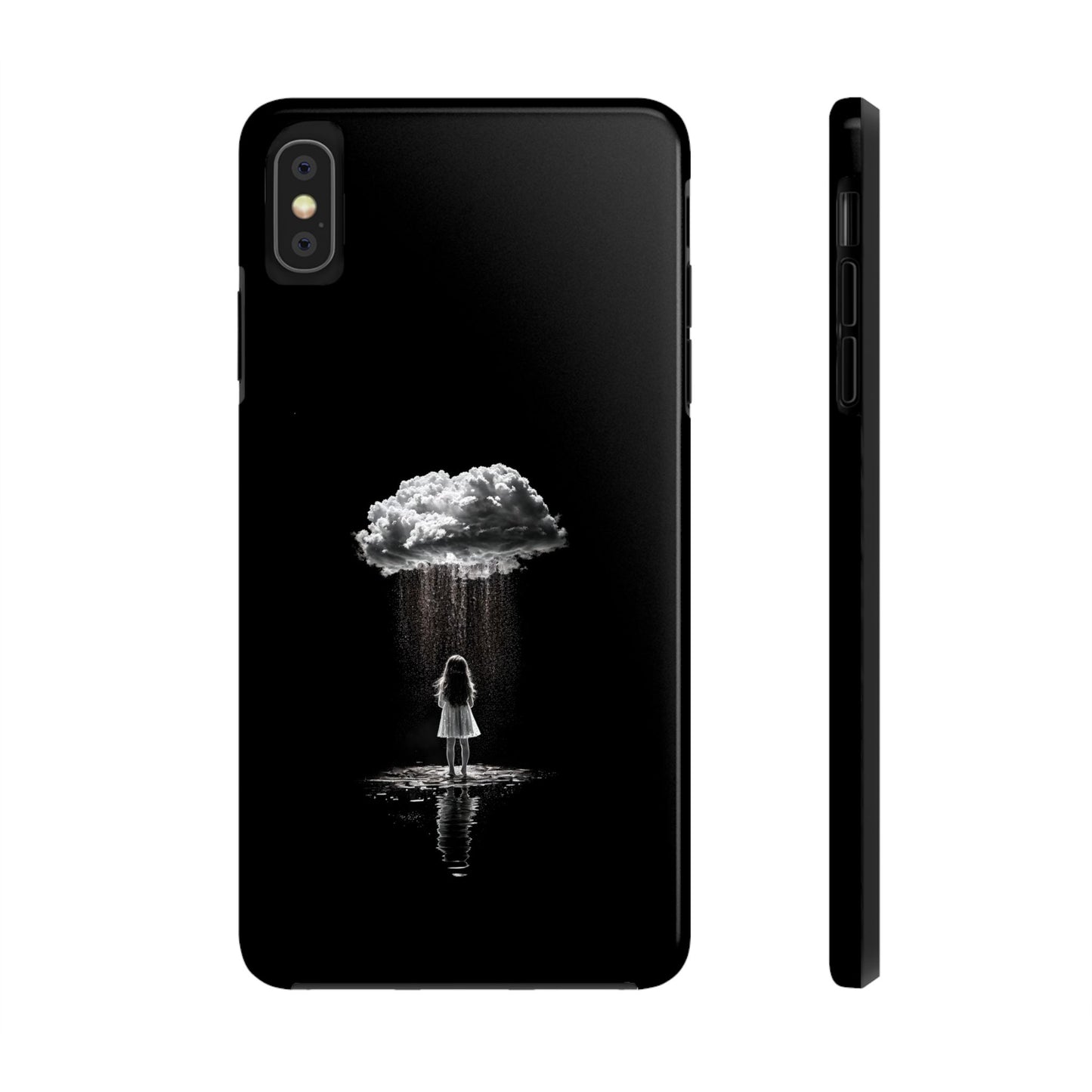 "Standing in the Rain" Phone Case