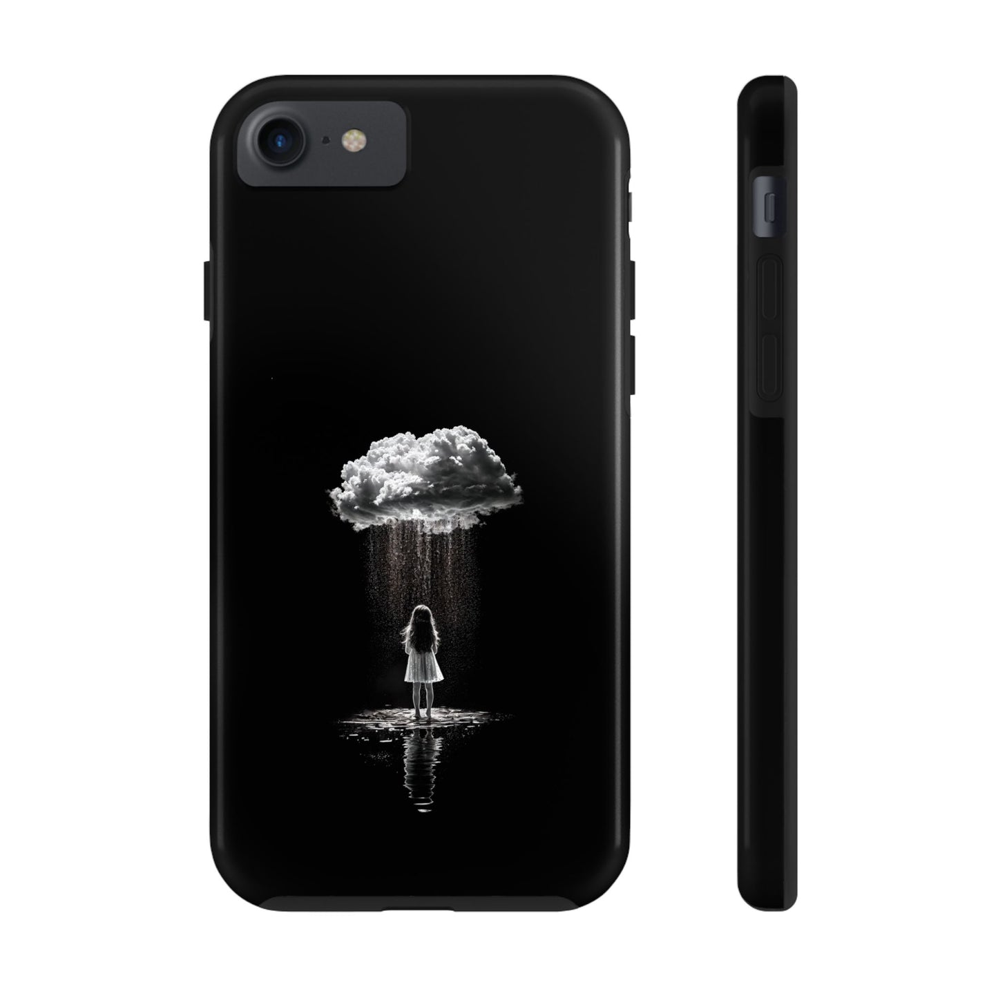 "Standing in the Rain" Phone Case