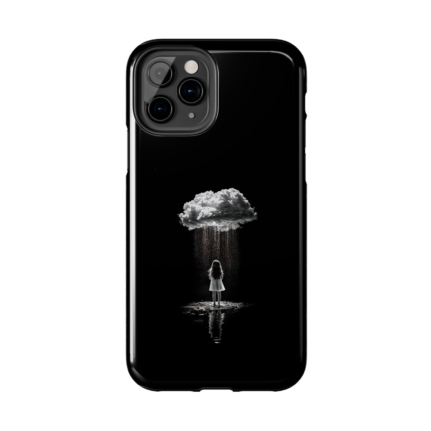 "Standing in the Rain" Phone Case