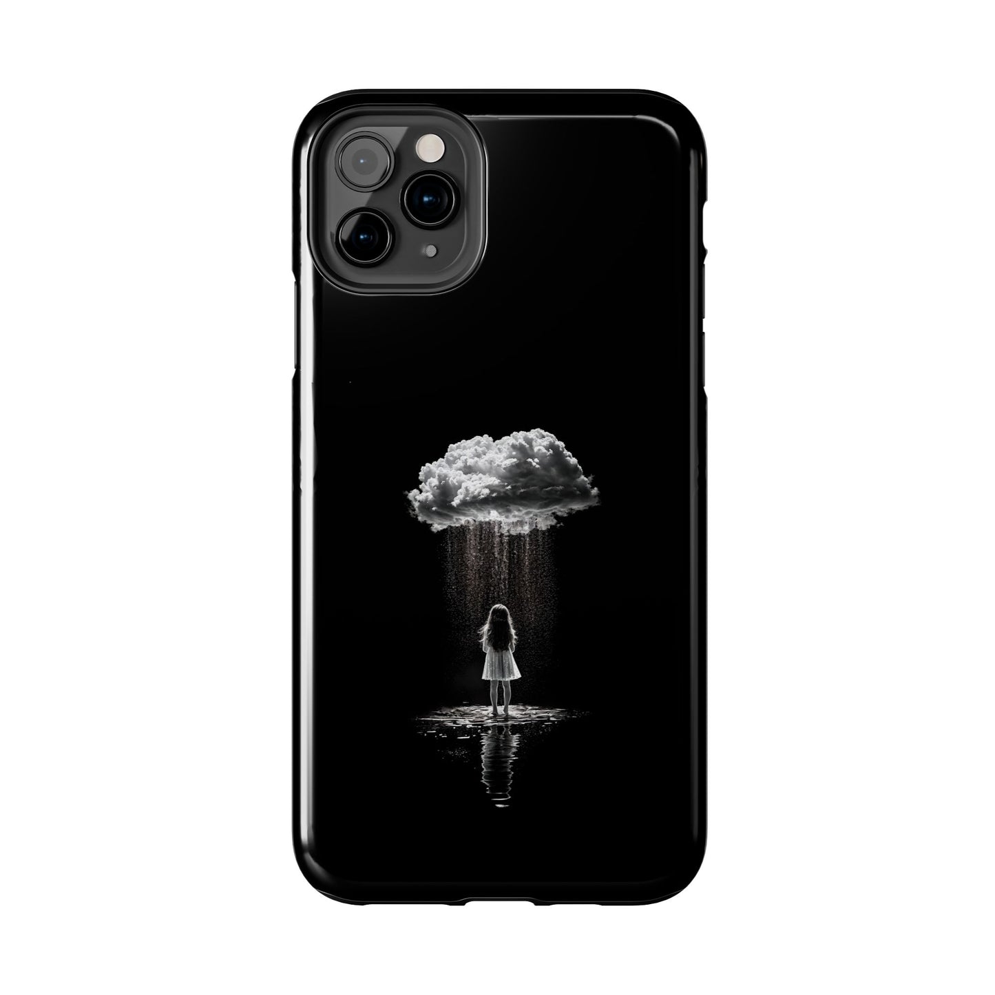 "Standing in the Rain" Phone Case