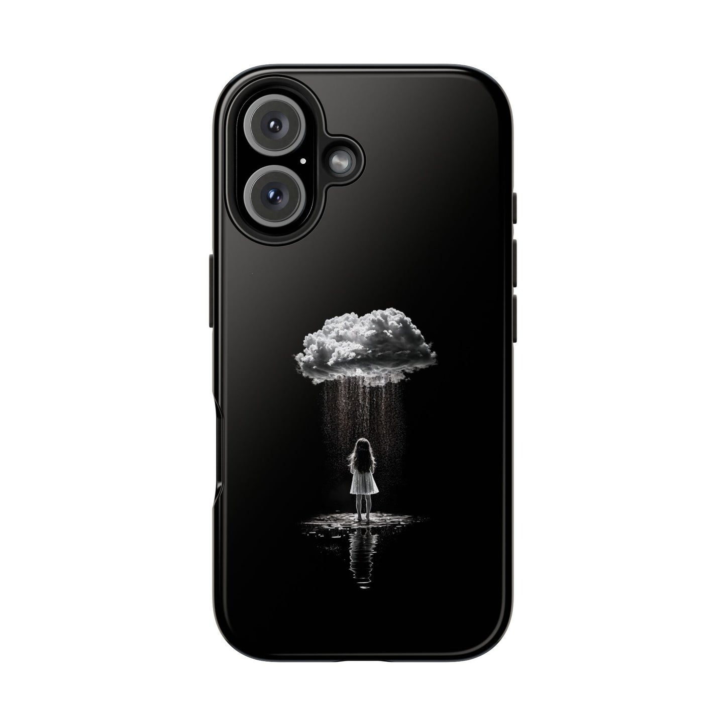 "Standing in the Rain" Phone Case