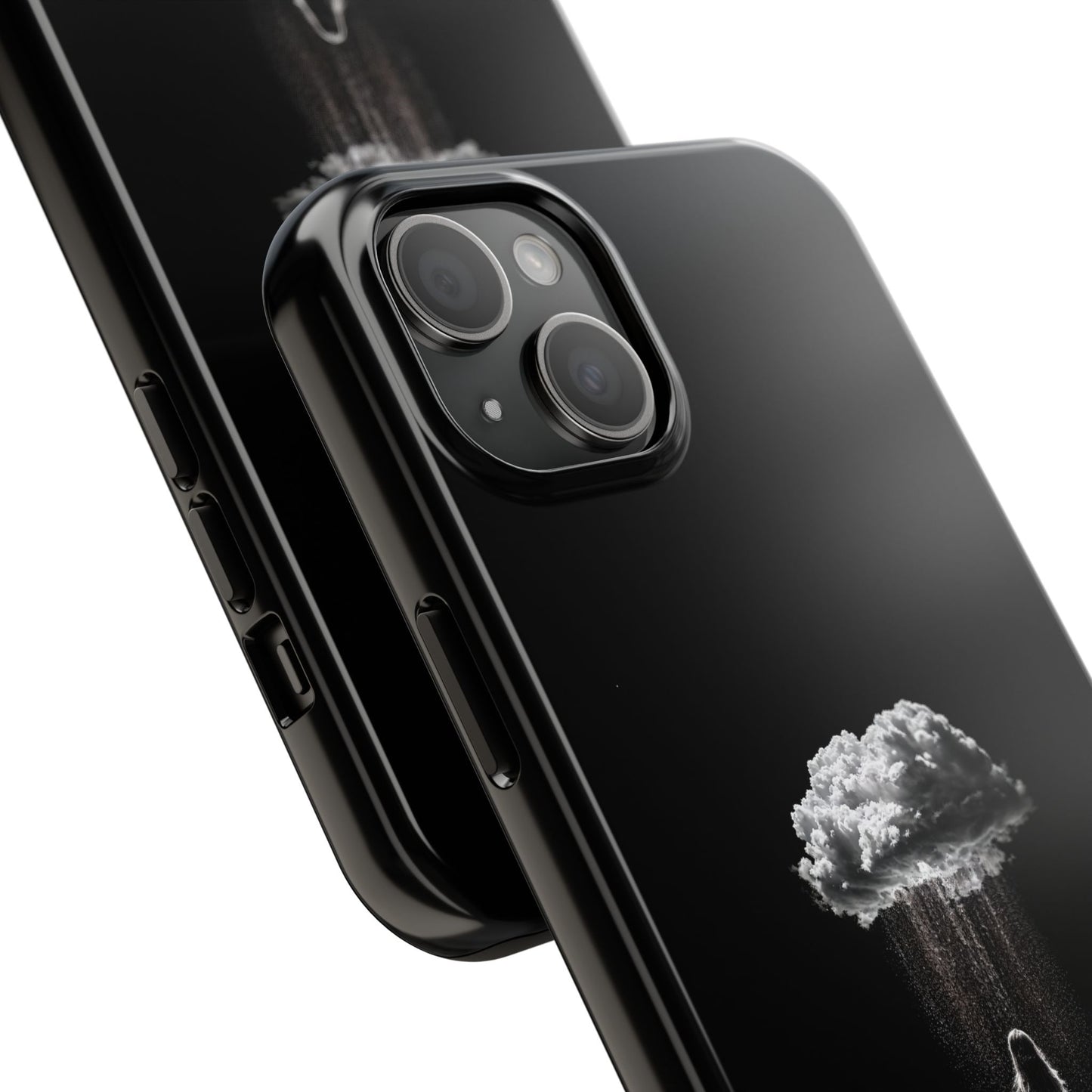 "Standing in the Rain" Phone Case