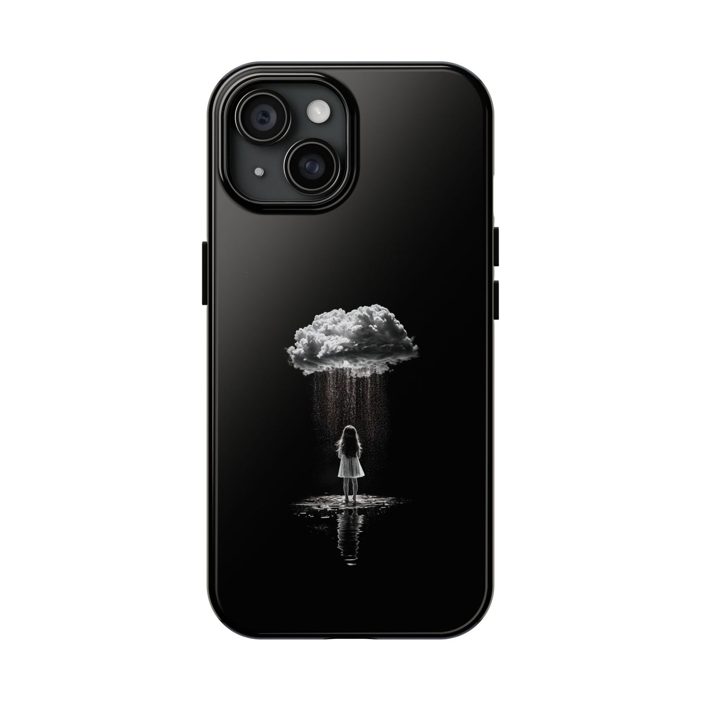 "Standing in the Rain" Phone Case