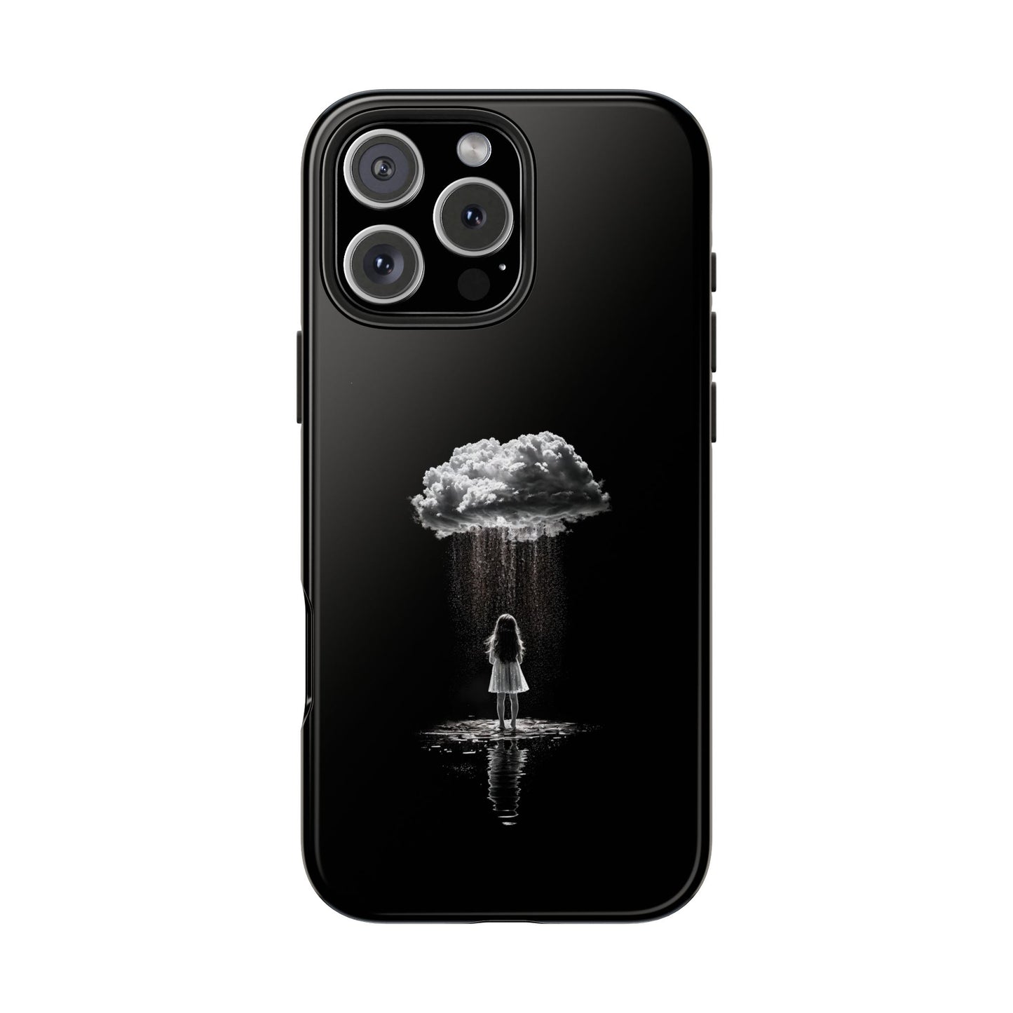 "Standing in the Rain" Phone Case