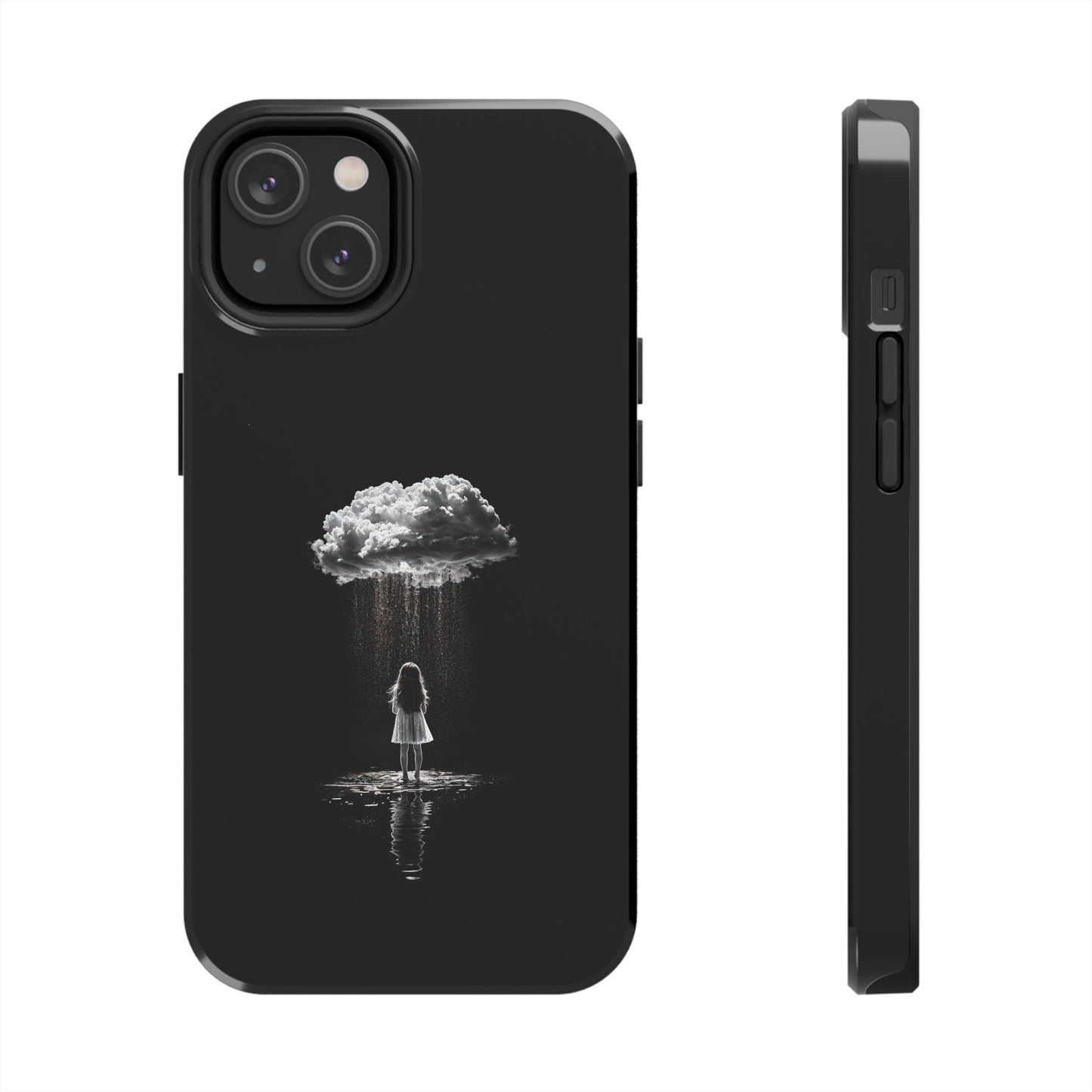 "Standing in the Rain" Phone Case