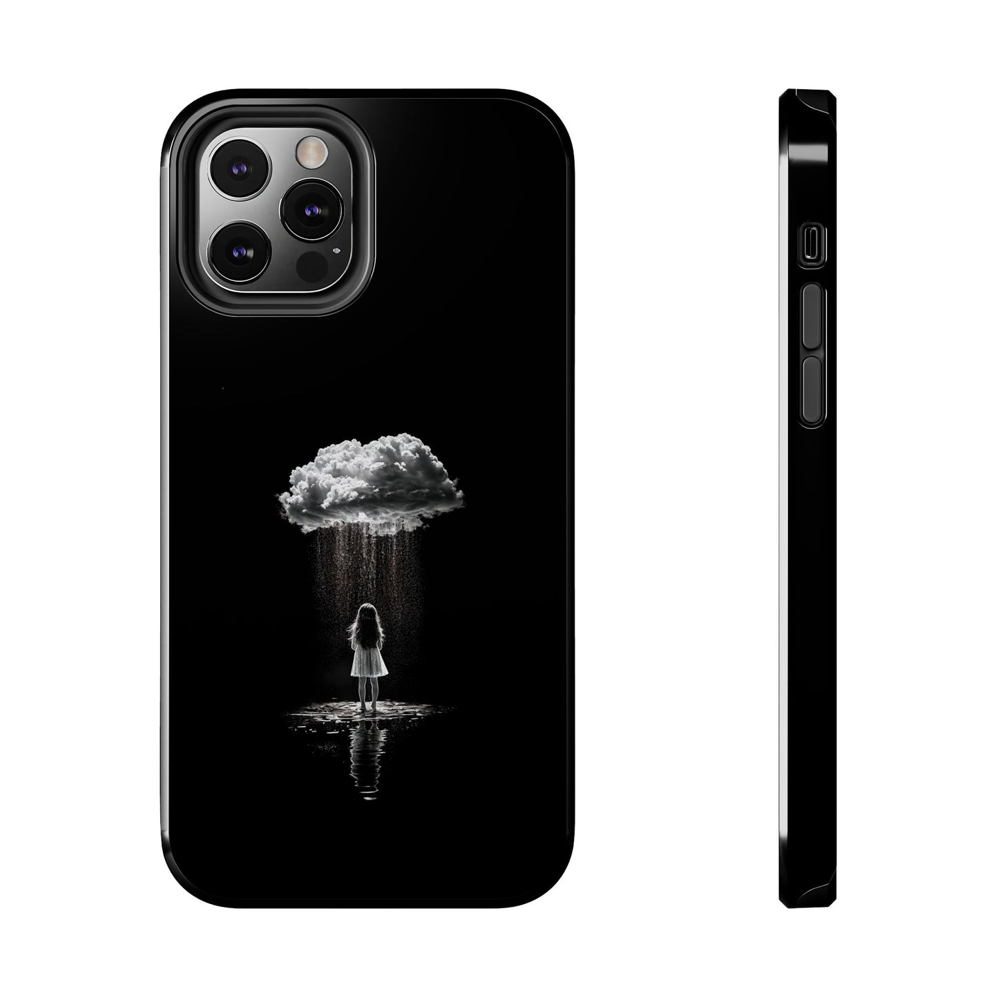 "Standing in the Rain" Phone Case