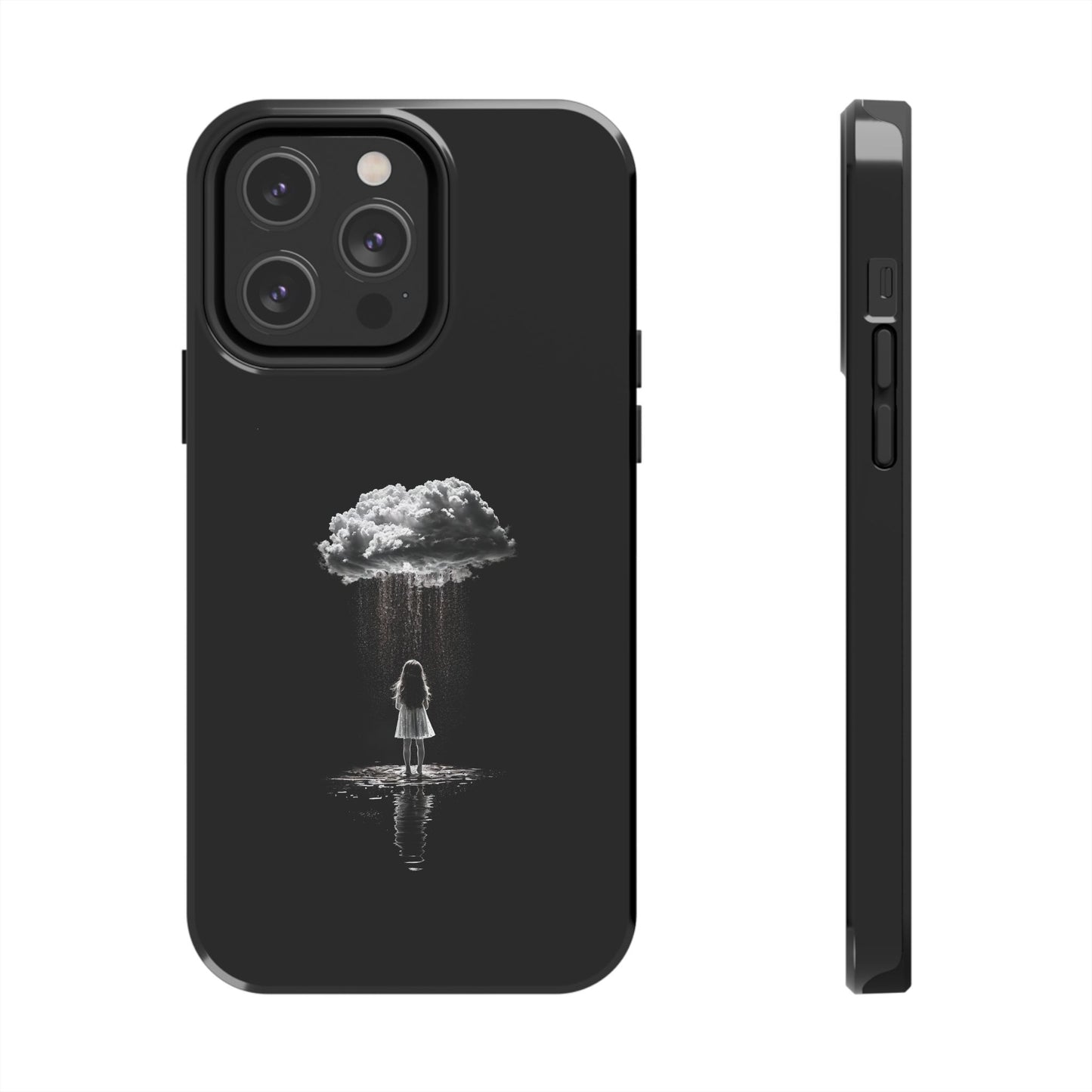 "Standing in the Rain" Phone Case