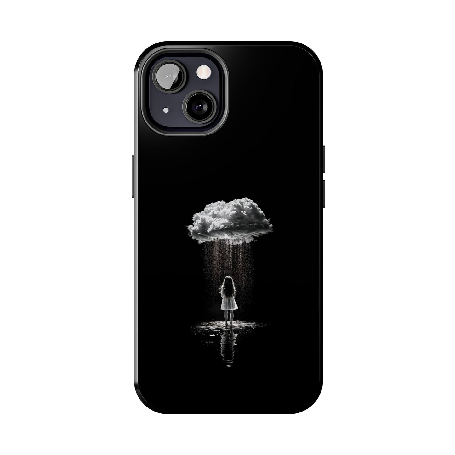 "Standing in the Rain" Phone Case