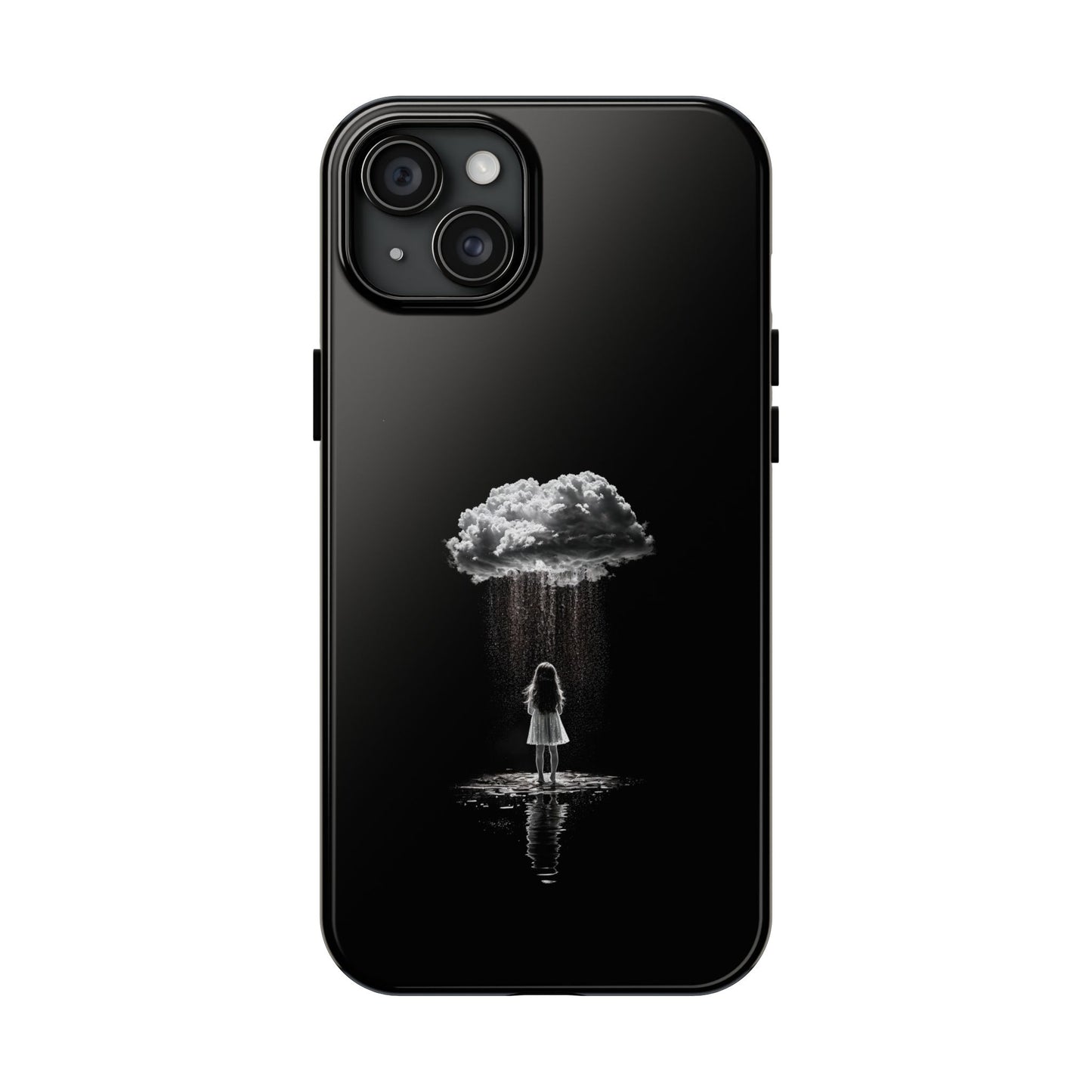 "Standing in the Rain" Phone Case