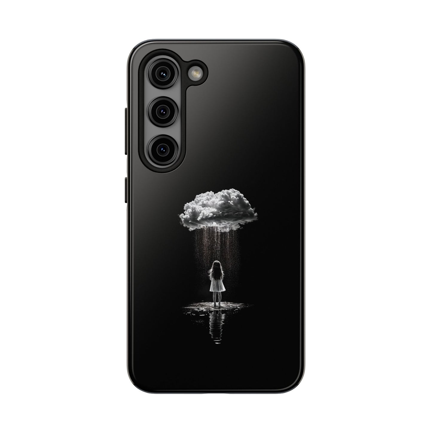 "Standing in the Rain" Phone Case