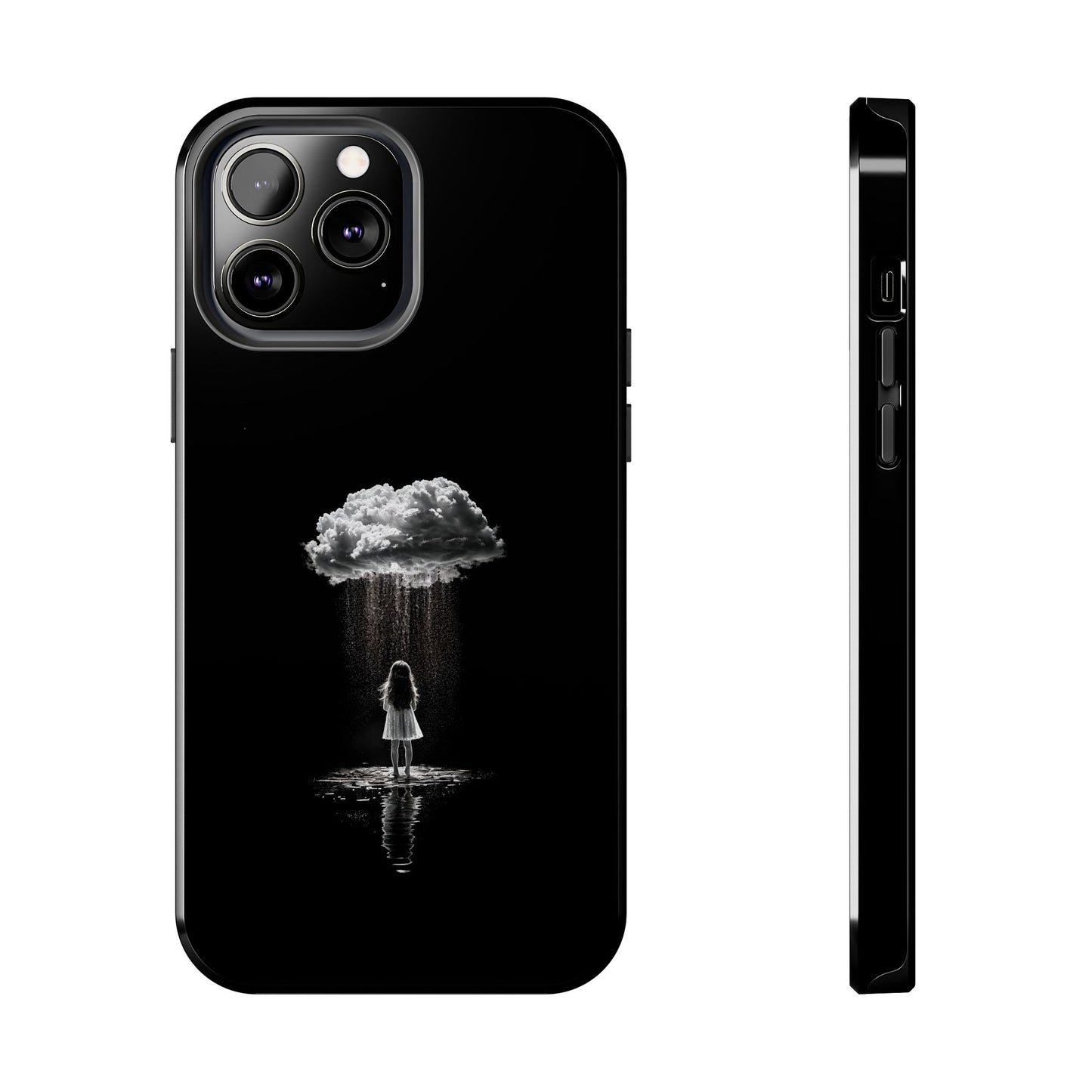 "Standing in the Rain" Phone Case