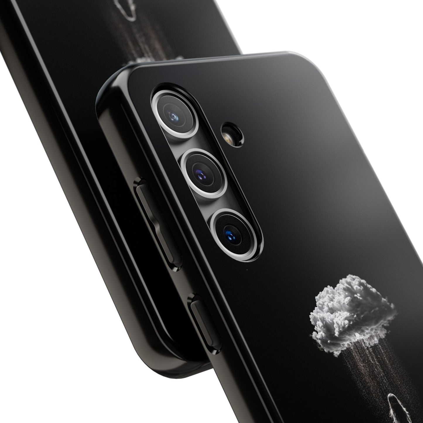 "Standing in the Rain" Phone Case