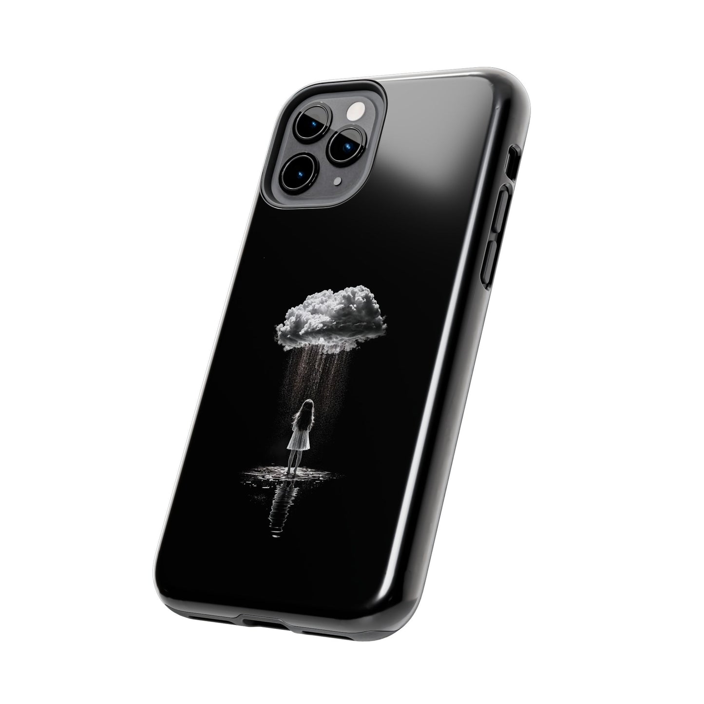 "Standing in the Rain" Phone Case