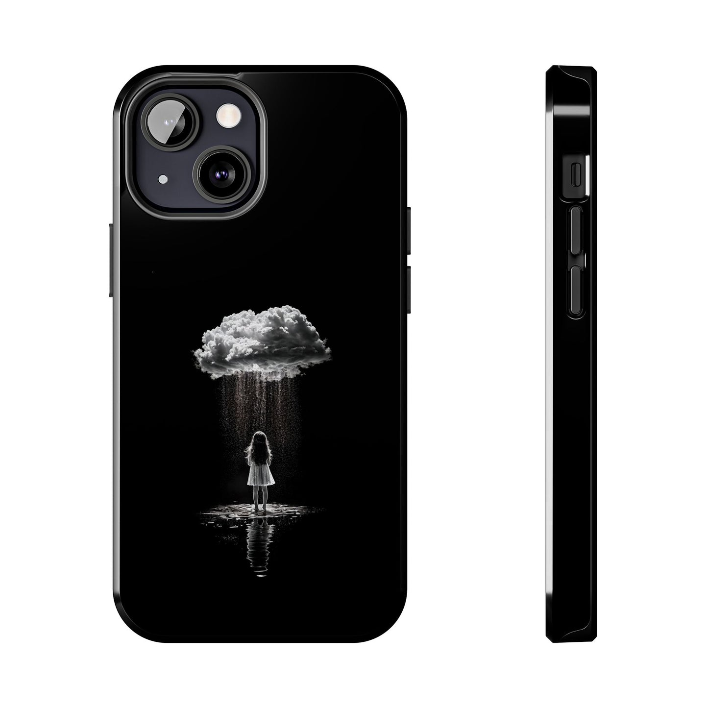 "Standing in the Rain" Phone Case