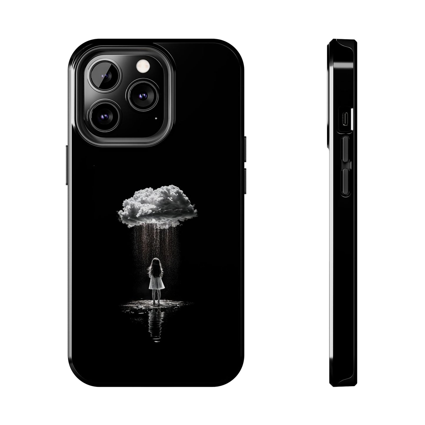 "Standing in the Rain" Phone Case