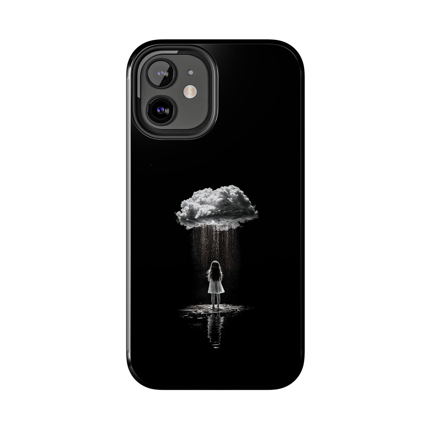 "Standing in the Rain" Phone Case