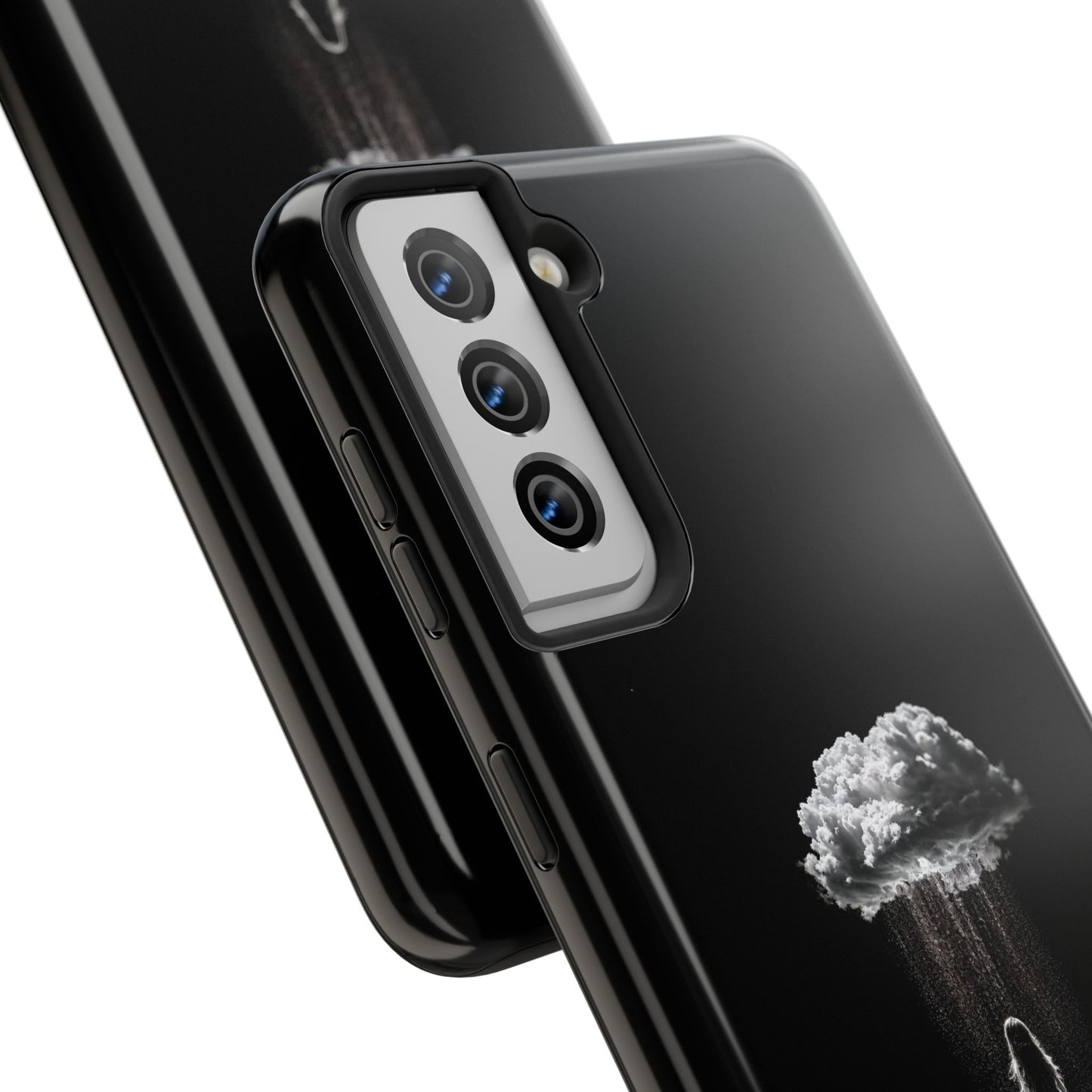 "Standing in the Rain" Phone Case