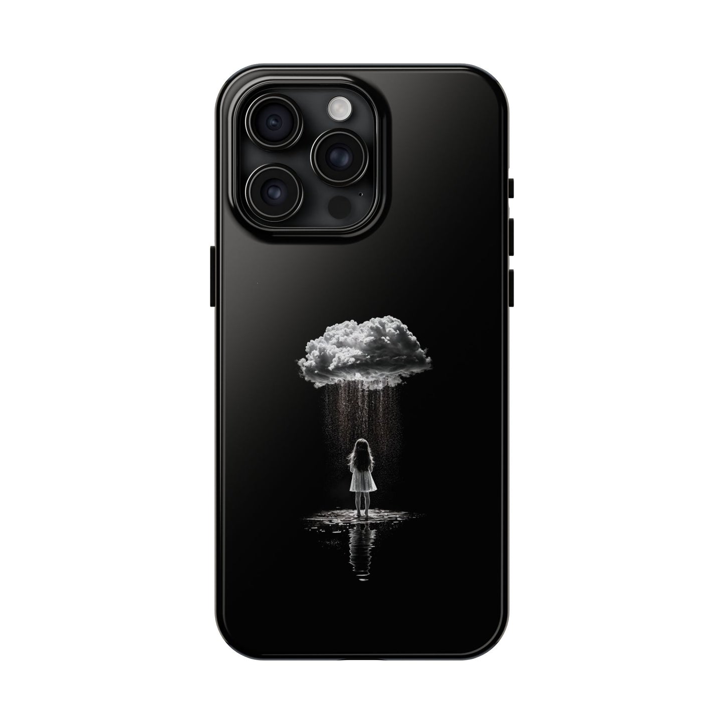 "Standing in the Rain" Phone Case