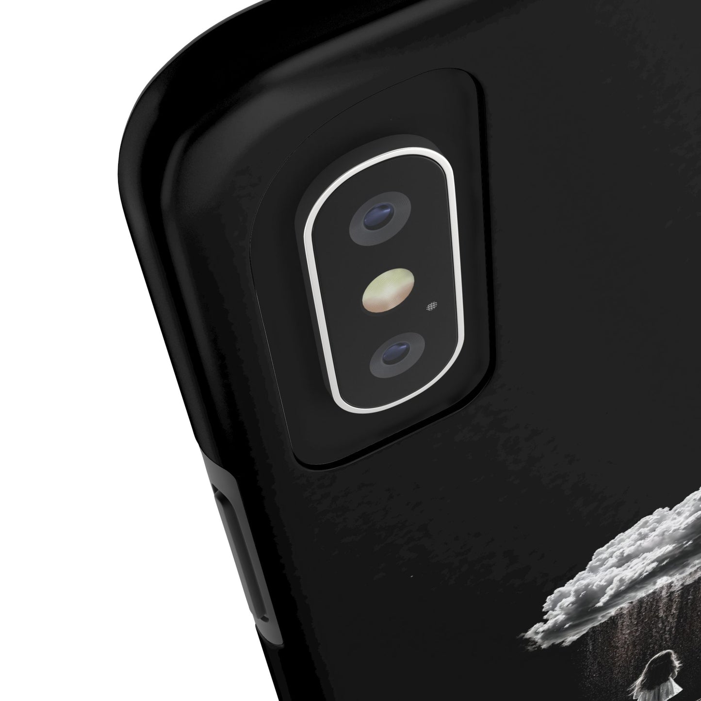 "Standing in the Rain" Phone Case
