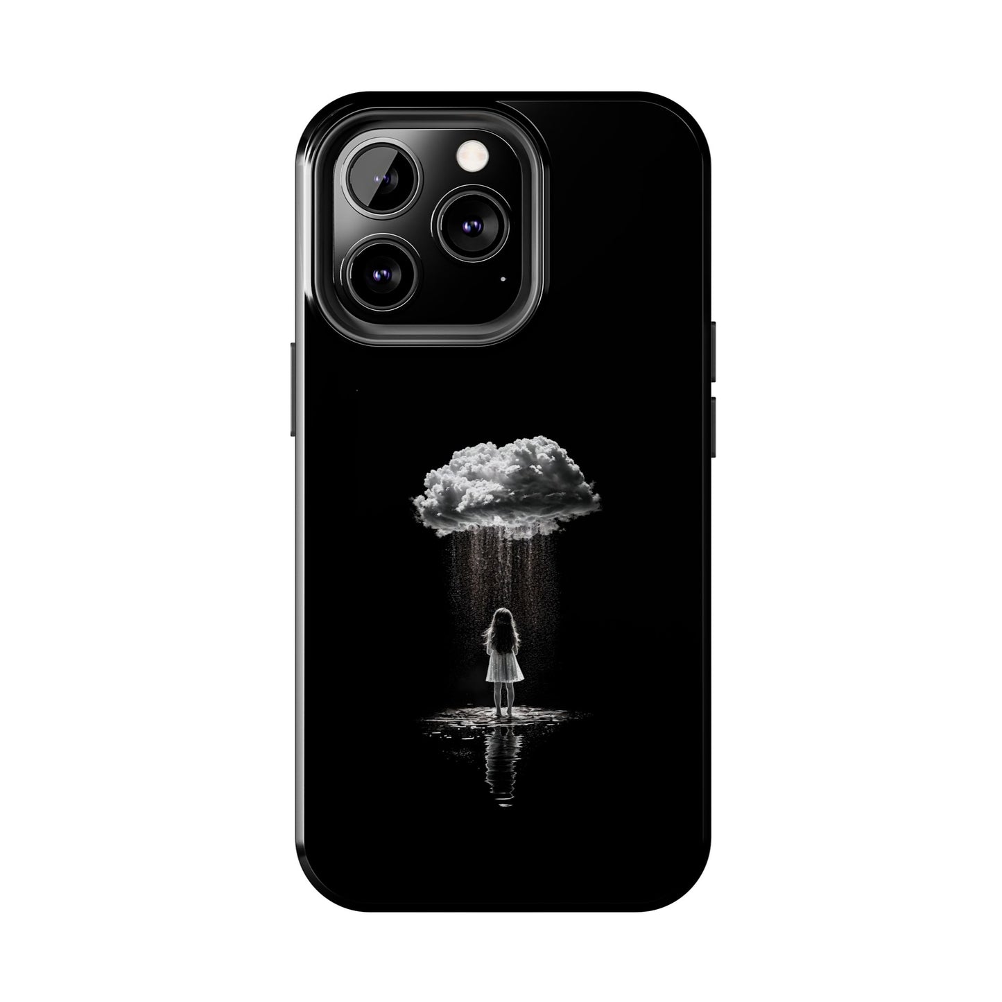 "Standing in the Rain" Phone Case