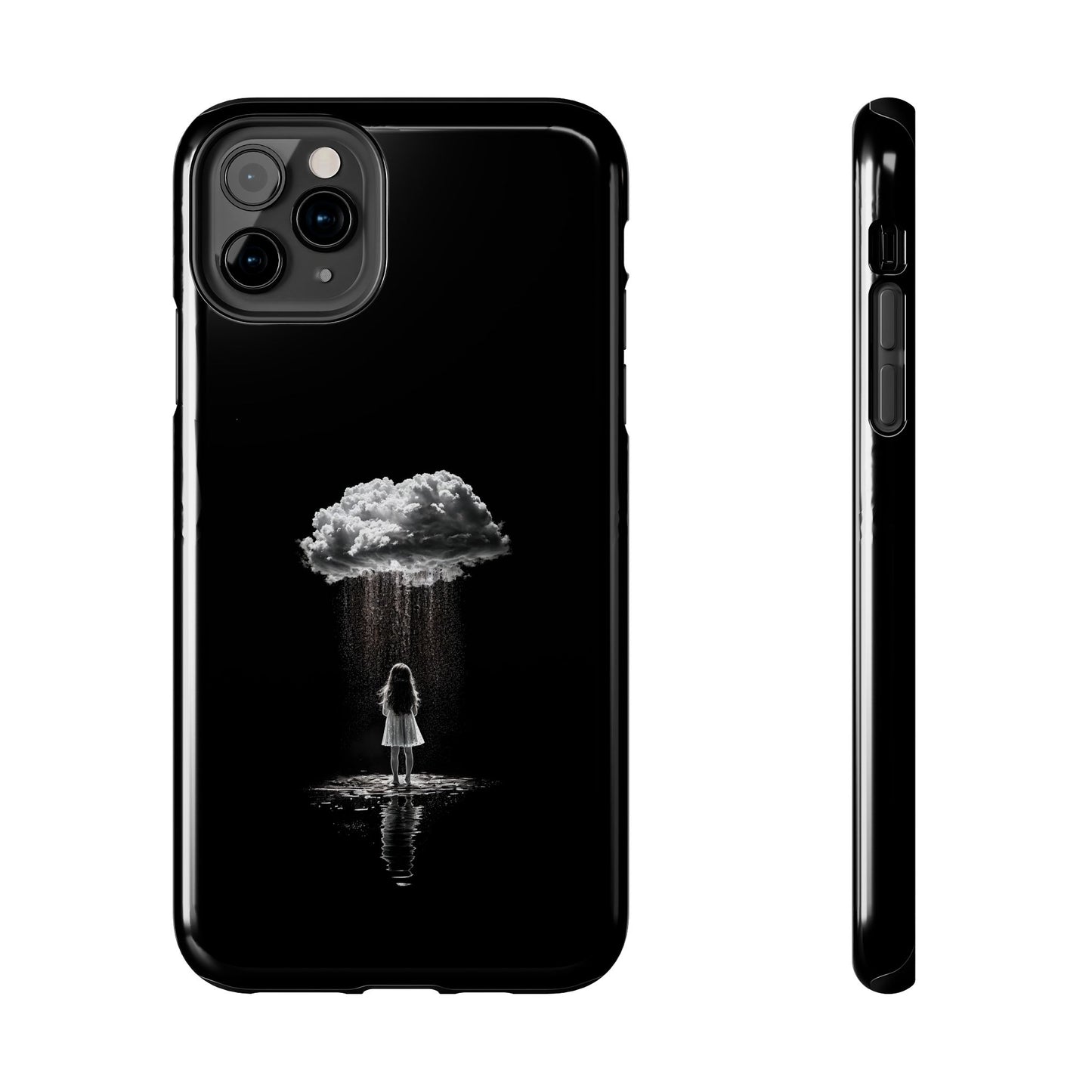 "Standing in the Rain" Phone Case