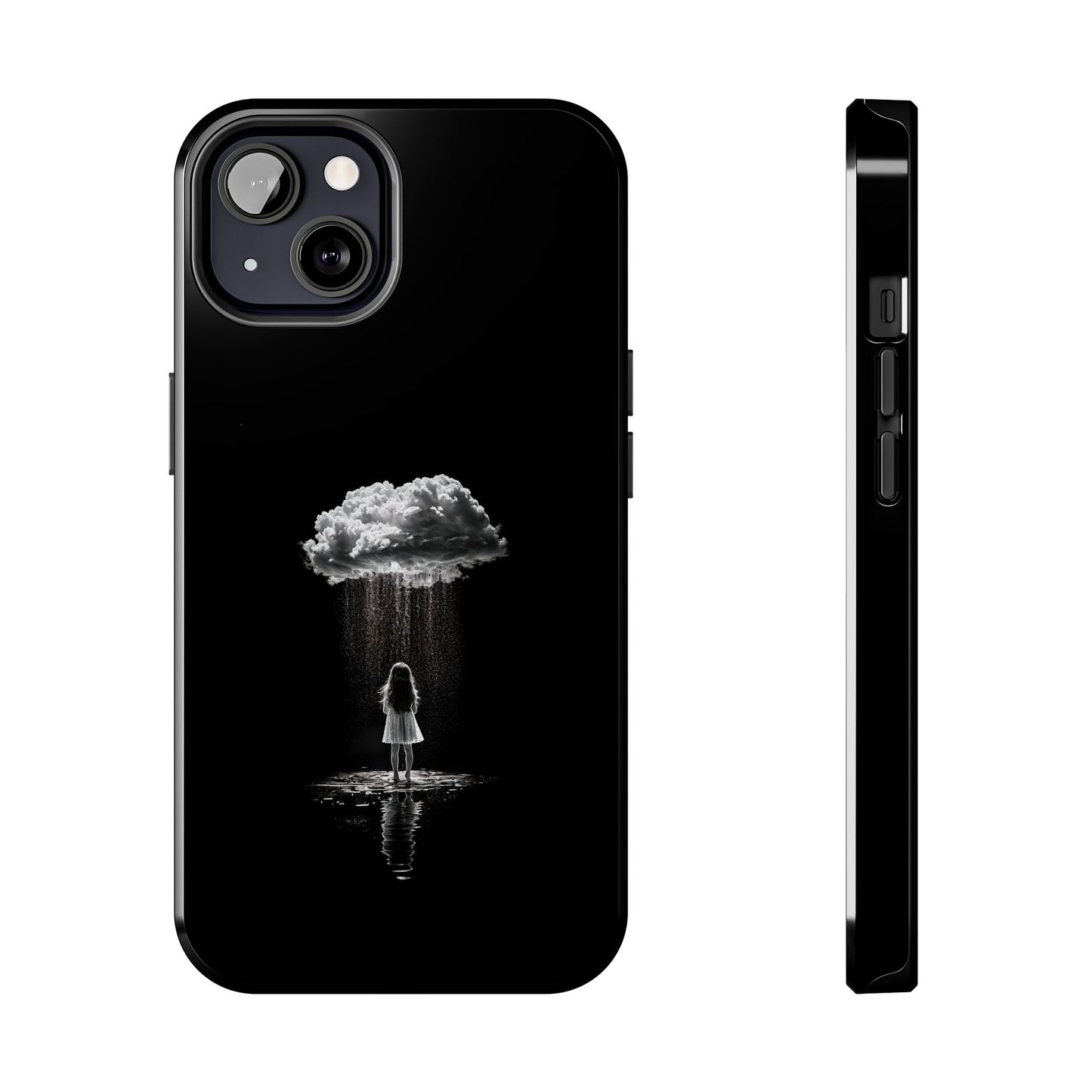 "Standing in the Rain" Phone Case