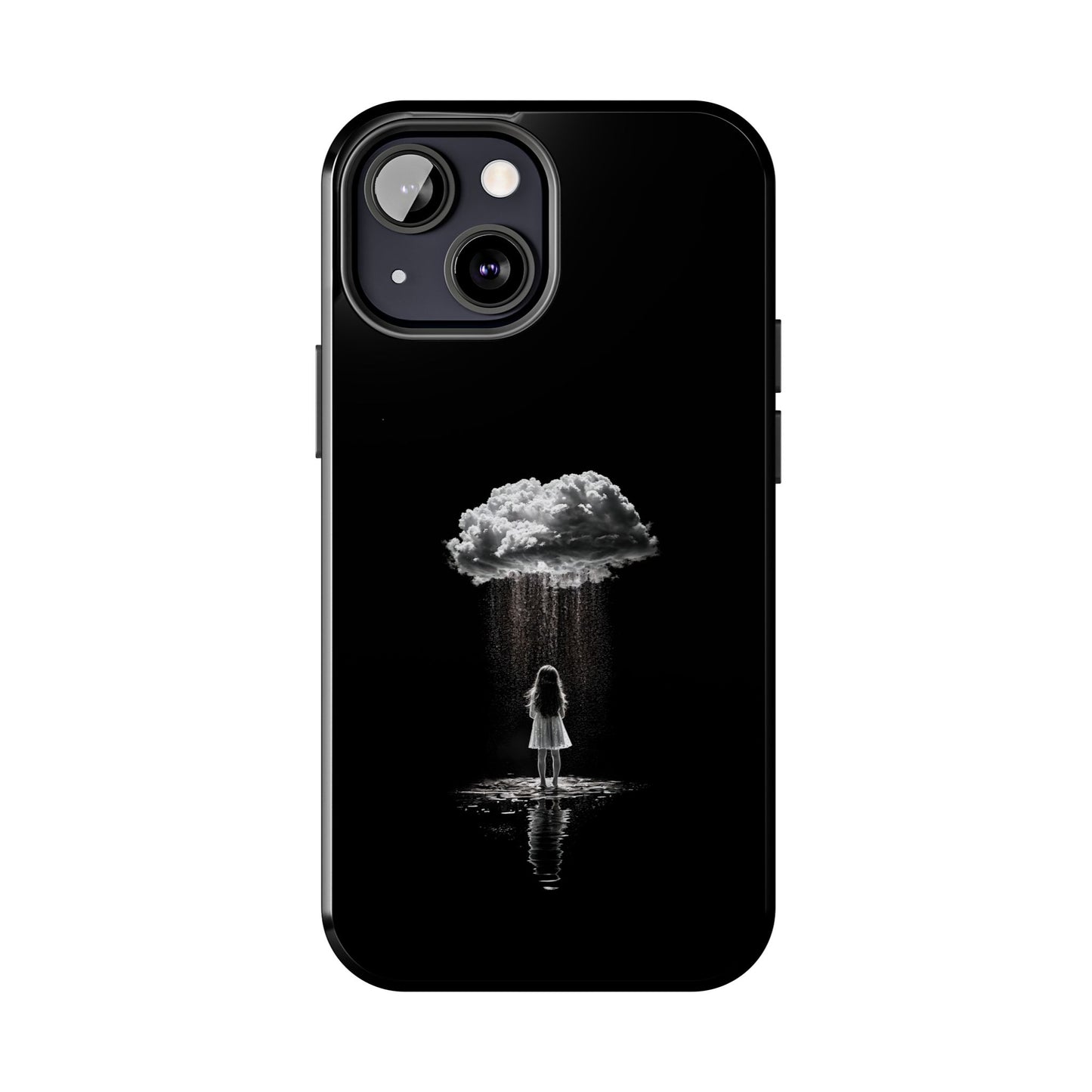 "Standing in the Rain" Phone Case