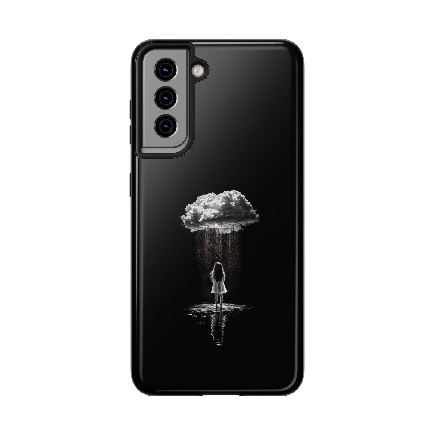 "Standing in the Rain" Phone Case